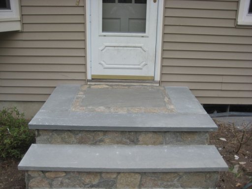 Bluestone and Natural stone stairway