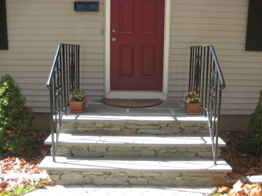 Bluestone and Natural Stone Entryway system
